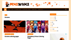 What Aniyuki.com website looked like in 2021 (2 years ago)