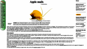 What Applesnail.net website looked like in 2021 (2 years ago)