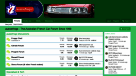 What Aussiefrogs.com website looked like in 2021 (2 years ago)