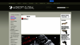 What Airsoftglobal.com website looked like in 2021 (2 years ago)