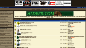 What Aldeer.com website looked like in 2021 (2 years ago)