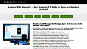 What Android-file-transfer.com website looked like in 2021 (3 years ago)
