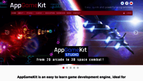 What Appgamekit.com website looked like in 2021 (2 years ago)