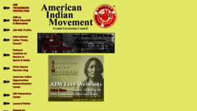 What Aimovement.org website looked like in 2021 (2 years ago)
