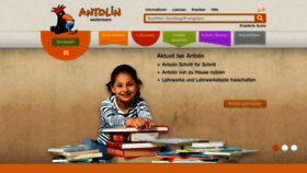 What Antolin.de website looked like in 2021 (2 years ago)