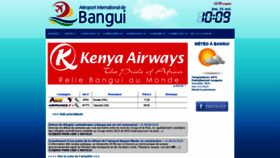 What Aeroport-bangui.com website looked like in 2021 (2 years ago)