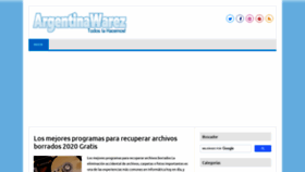 What Argentinawarez.com.ar website looked like in 2021 (2 years ago)