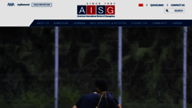 What Aisgz.org website looked like in 2021 (4 years ago)