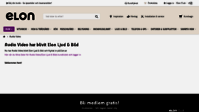What Audiovideo.se website looked like in 2021 (2 years ago)