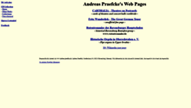 What Andreas-praefcke.de website looked like in 2021 (4 years ago)