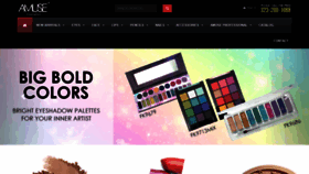 What Amusecosmetic.com website looked like in 2021 (2 years ago)