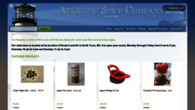 What Atlanticspice.com website looked like in 2021 (2 years ago)