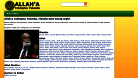 What Allahayaklasmayolunda.com website looked like in 2021 (2 years ago)