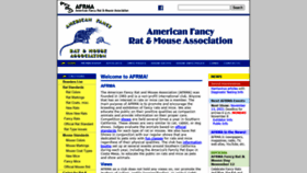 What Afrma.org website looked like in 2021 (2 years ago)