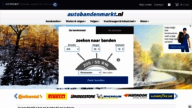 What Autobandenmarkt.nl website looked like in 2021 (2 years ago)