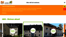 What Altenaer-baugesellschaft.de website looked like in 2021 (2 years ago)