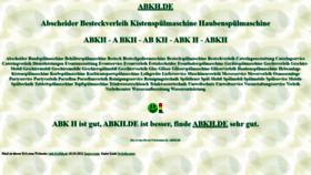 What Abkh.de website looked like in 2021 (2 years ago)