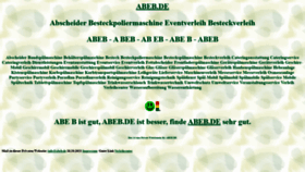 What Abeb.de website looked like in 2021 (2 years ago)