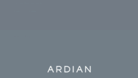 What Ardian.com website looked like in 2021 (2 years ago)