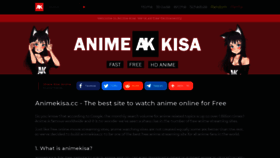 What Animekisa.cc website looked like in 2021 (2 years ago)