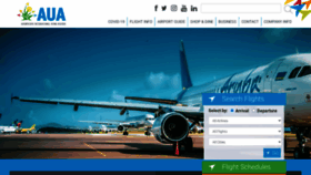 What Airportaruba.com website looked like in 2021 (2 years ago)