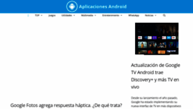 What Aplicacionesandroid.es website looked like in 2021 (2 years ago)