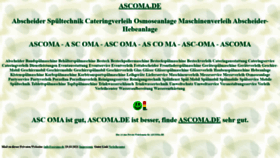 What Ascoma.de website looked like in 2021 (2 years ago)