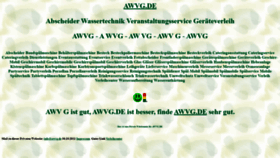 What Awvg.de website looked like in 2021 (2 years ago)
