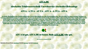 What Atua.de website looked like in 2021 (2 years ago)