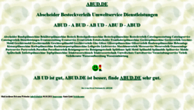 What Abud.de website looked like in 2021 (2 years ago)