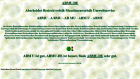 What Abmu.de website looked like in 2021 (2 years ago)
