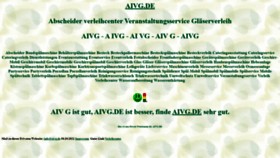 What Aivg.de website looked like in 2021 (3 years ago)