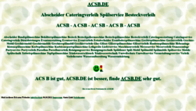 What Acsb.de website looked like in 2021 (2 years ago)