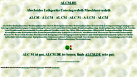 What Alcm.de website looked like in 2021 (2 years ago)