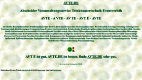 What Avte.de website looked like in 2021 (2 years ago)