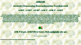What Aokp.de website looked like in 2021 (3 years ago)