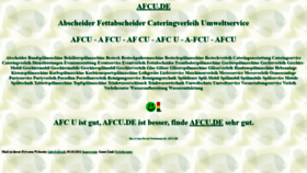 What Afcu.de website looked like in 2021 (2 years ago)