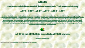 What Abtt.de website looked like in 2021 (2 years ago)