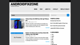 What Androidfixzone.com website looked like in 2021 (2 years ago)