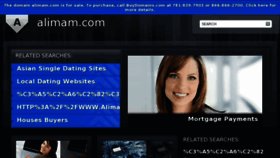 What Alimam.com website looked like in 2011 (12 years ago)