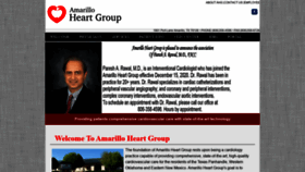 What Amarilloheartgroup.com website looked like in 2021 (2 years ago)