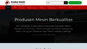 What Anekamesin.com website looked like in 2021 (2 years ago)
