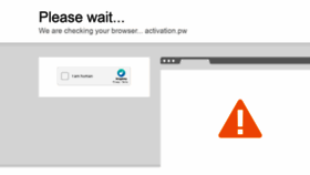What Activation.pw website looked like in 2021 (2 years ago)