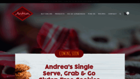 What Andreasglutenfree.com website looked like in 2021 (2 years ago)