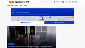 What Ayotasik.com website looked like in 2021 (2 years ago)