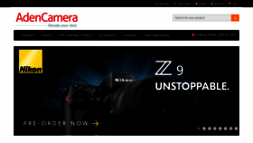 What Adencamera.com website looked like in 2021 (2 years ago)