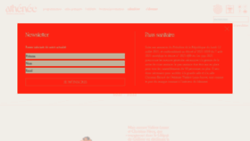 What Athenee-theatre.com website looked like in 2021 (3 years ago)