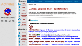 What Albbillere.fr website looked like in 2021 (2 years ago)