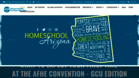 What Afhe.org website looked like in 2021 (2 years ago)