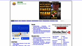 What Alormela.org website looked like in 2021 (2 years ago)